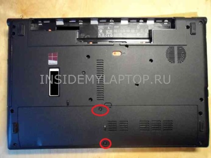 Înlocuirea hard diskului în laptopul acer v3-571g