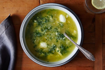 Supă verde cu miere și ou 5 rețete dietetice, frumusețe în tine