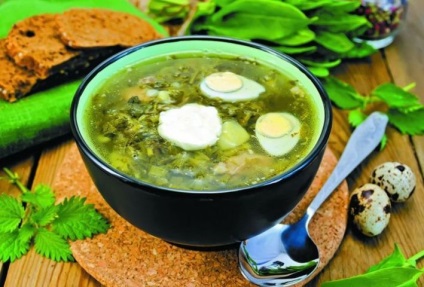 Zöld leves - tavaszi öröm és sokfélesége íz