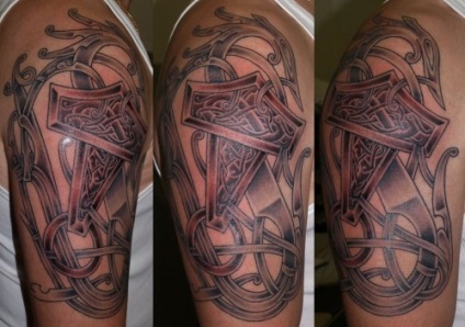 Valoarea tatuajelor este ciocanul, torusul cu ciocan, arta tatuajului! Tatuaje, tatuaje la Kiev