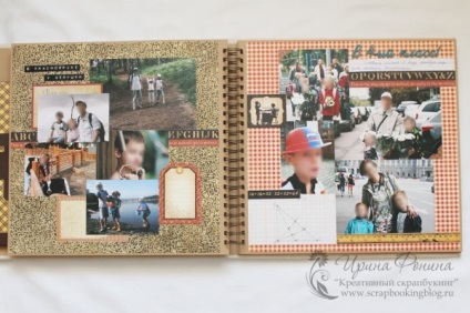 Egy általános iskolai diák albuma - kreatív scrapbooking