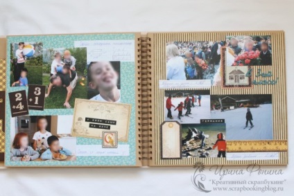 Egy általános iskolai diák albuma - kreatív scrapbooking