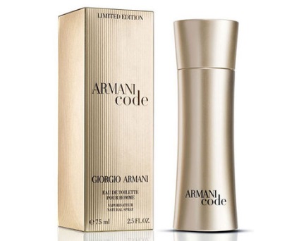 Codul Armani pentru a cumpăra, parfumuri, parfumuri, apă de toaletă - magazin online giorgio armani