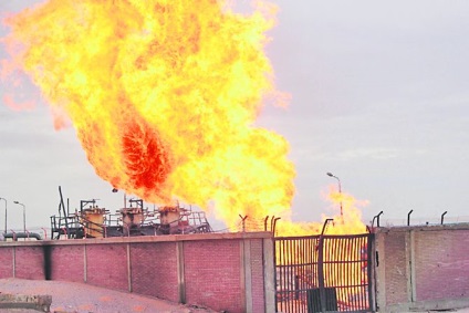 Accidente în economia gazelor naturale