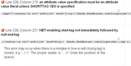 А ваш блог відповідає стандарту w3c, блогоніка