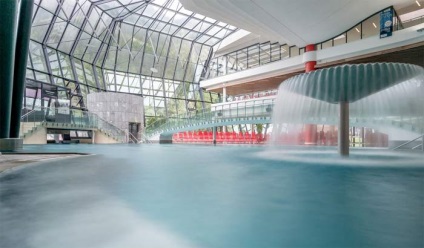 Austria, hotel termal aqua dom 4 (aqua-house) în Langenfeld (langenfeld) în Tirol