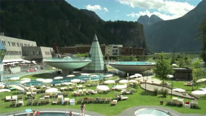 Ausztria, termál hotel Aqua Dome 4 (aqua-ház) Längenfeldben (Langenfeld) Tirolban