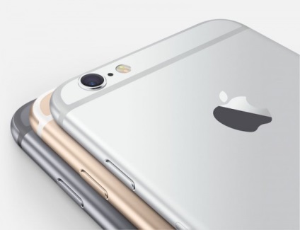 IPhone 6 - culori corporale și opțiuni de aspect