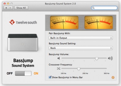 Bassjump 2 va adăuga frecvențe joase la sunetul unui macbook