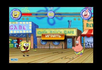 Battle on the reef - jocuri spongebob online, jocuri burete sponge bob online gratuite