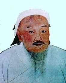 Genghis Khan este fondatorul și marele Khan al Imperiului Mongol, o istorie mondială în chipuri