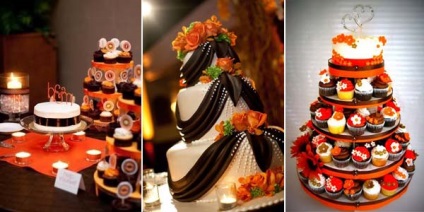 Culoarea portocalie de nuntă și combinația sa pozitivă, totul pentru organizarea sărbătorii