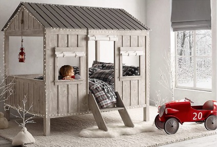 Baba ágy ház - a gyermek mindig álmodik ilyen