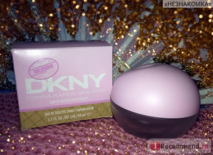 Dkny donna karan new york ediție limitată roșie fructată - 