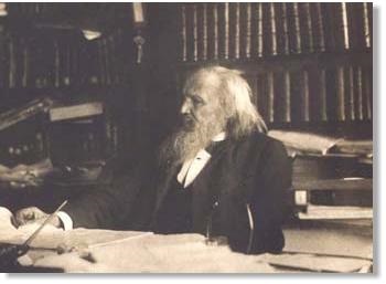 Dmitri Ivanovici Mendeleev este un mare om de știință