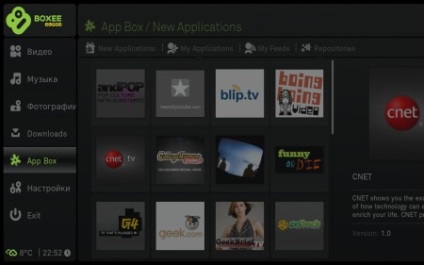 Home Media Center, partea 9 - Boxee