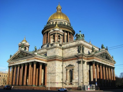 Obiectivele și adăposturile din Catedrala Sf. Isaac din Sankt Petersburg
