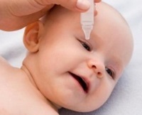 Szemcsepp származó kötőhártya csecsemők és gyermekek az egyévesnél újszülött