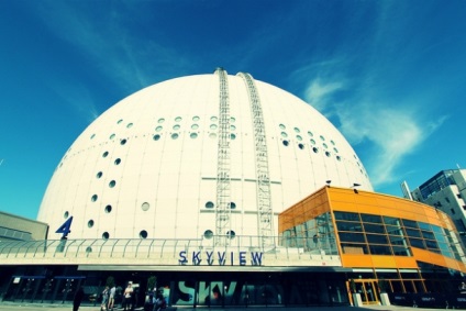 Globen Arena - simbol sport al orașului Stockholm