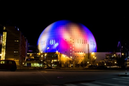 Globen Arena - simbol sport al orașului Stockholm