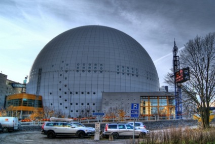 Globen Arena - simbol sport al orașului Stockholm