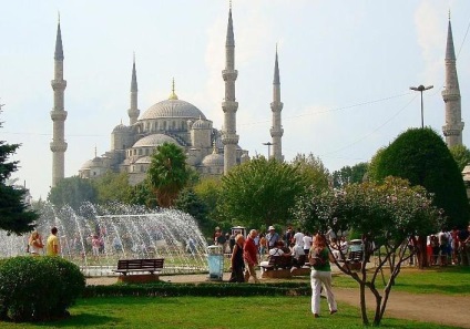 Kék mecset Isztambul -history, az építészet és a stílus a kék mecset, az idő látogatások,