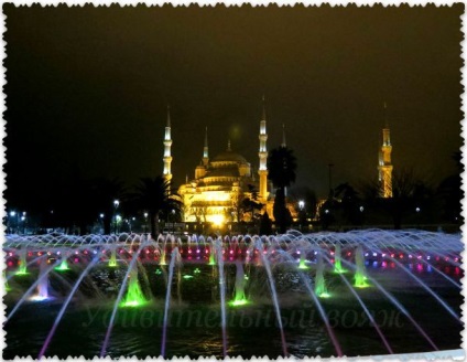 Blue sultanahmet moschee, voiaj cu Tatyana Vyotka