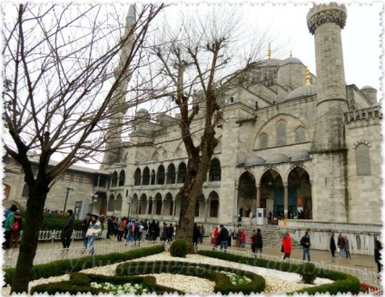 Blue sultanahmet moschee, voiaj cu Tatyana Vyotka