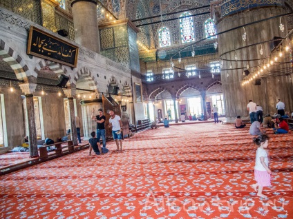 Blue moschee de sultanahmet din Istanbul