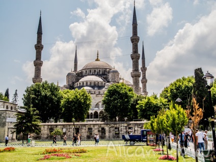 Blue moschee de sultanahmet din Istanbul