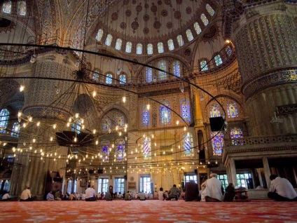 Kék mecset Isztambul, fotók
