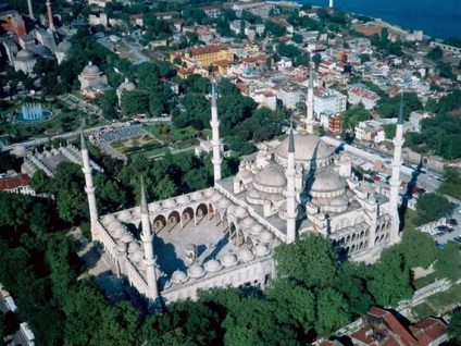 Kék mecset Isztambul, fotók