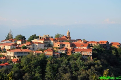 City of Sighnaghi (Signagi), Georgia Alazani völgy