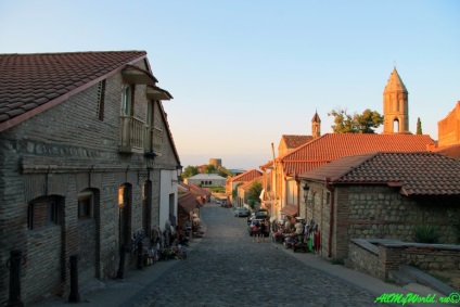 City of Sighnaghi (Signagi), Georgia Alazani völgy