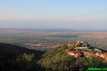 City of Sighnaghi (Signagi), Georgia Alazani völgy