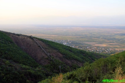 Signal City (Signagi), Georgia, Valea Alazani