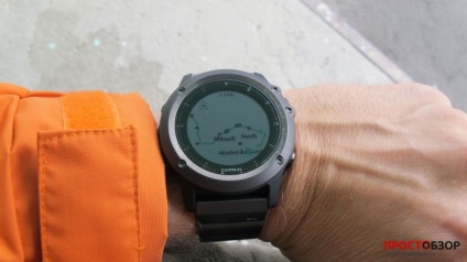 Navigare GPS în ceasuri garmin fenix 3