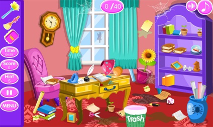 Jocuri de curățare pentru fete pentru a juca online gratuit
