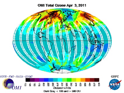 Ce grosime a stratului de ozon al pământului este motivul pentru care este distrus peste antarctic, apărător curajos