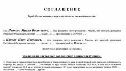 Modul în care proprietatea este divizată în divorț între soți în situații diferite