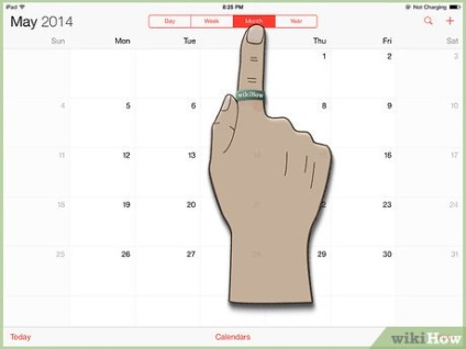 Hogyan adjunk az eseményeket az alkalmazás „naptár” ipad