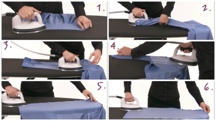 Cum să călcați o cămașă cu mânecă lungă - instrucțiuni pas cu pas