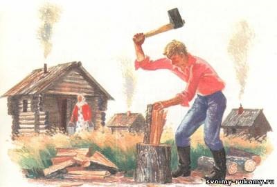 Cum să tăiem lemn de foc 22 septembrie 2014 - casa și complot cu mâinile tale