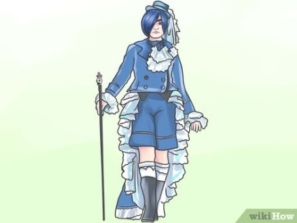Cum să cosplay fantomă syethla de la kuroshitsuji