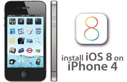 Hogyan kell frissíteni az iPhone 4 iOS 8