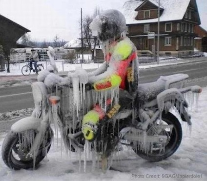 Cum să pregătești o motocicletă pentru iarnă