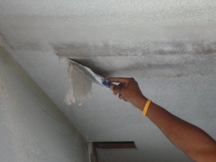 Cum să pictezi corect tavanul cu mâinile - lucrări pregătitoare, selecție de materiale și