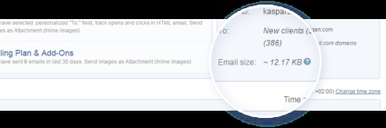 Modul în care dimensiunea unui e-mail afectează livrarea