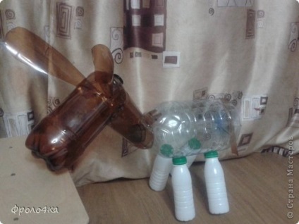 Hogyan készítsünk egy bika műanyag palackok - mbdou stb