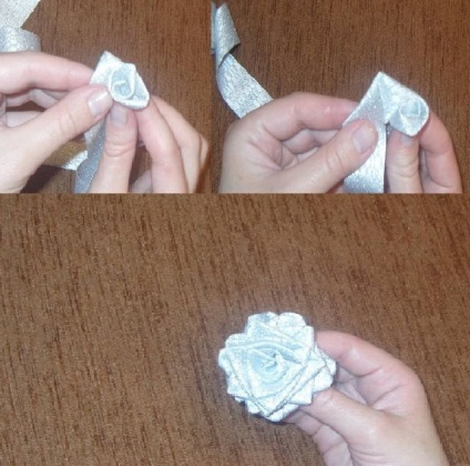 Hogyan készítsünk egy gyűrű rózsa kezük